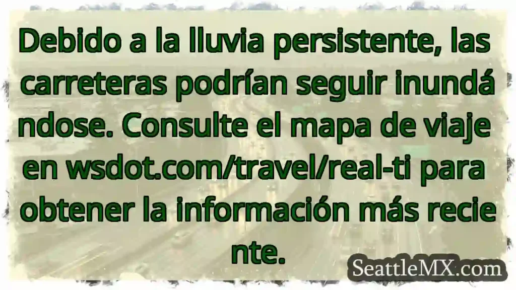 Lluvia intensa: ¡Carreteras inundadas! ⚠️