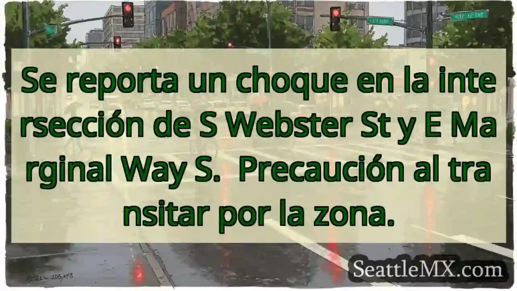 ¡Choque! S Webster y E Marginal.