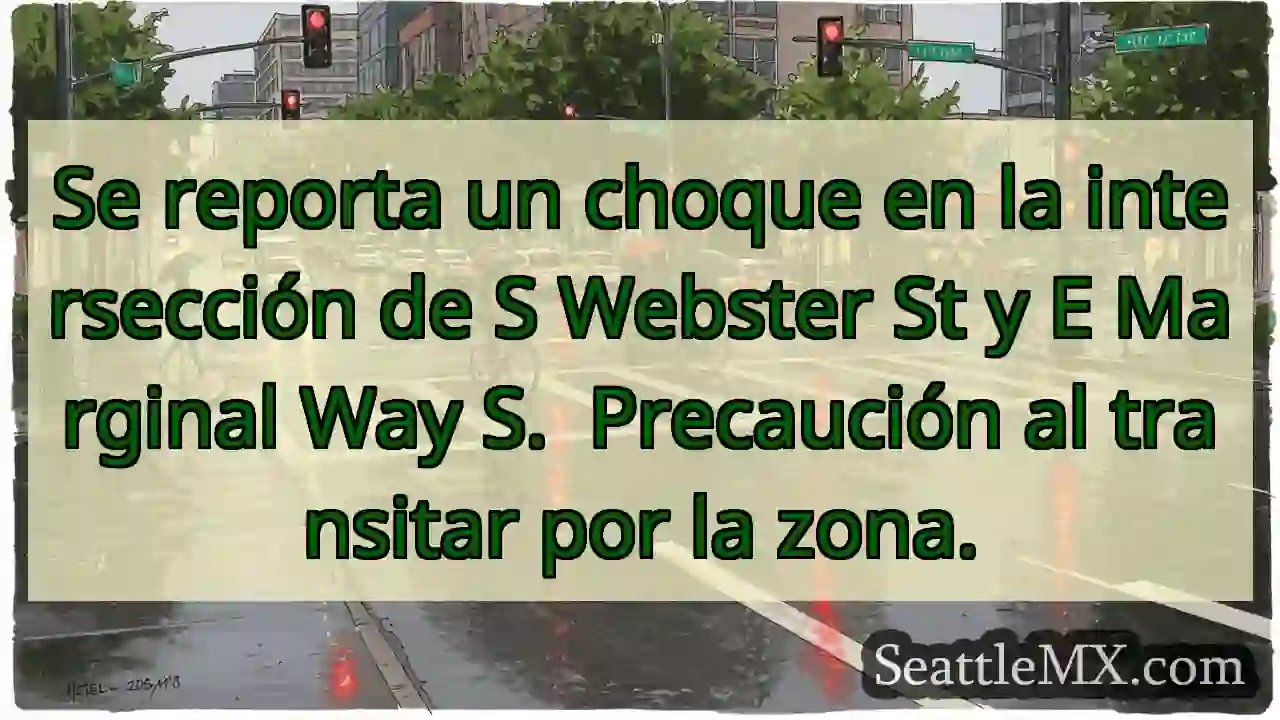 ¡Choque! S Webster y E Marginal.