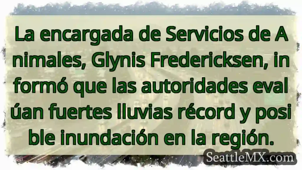 Noticias de transporte de Seattle 11 Lluvias récord: ¡Alerta de inundación!