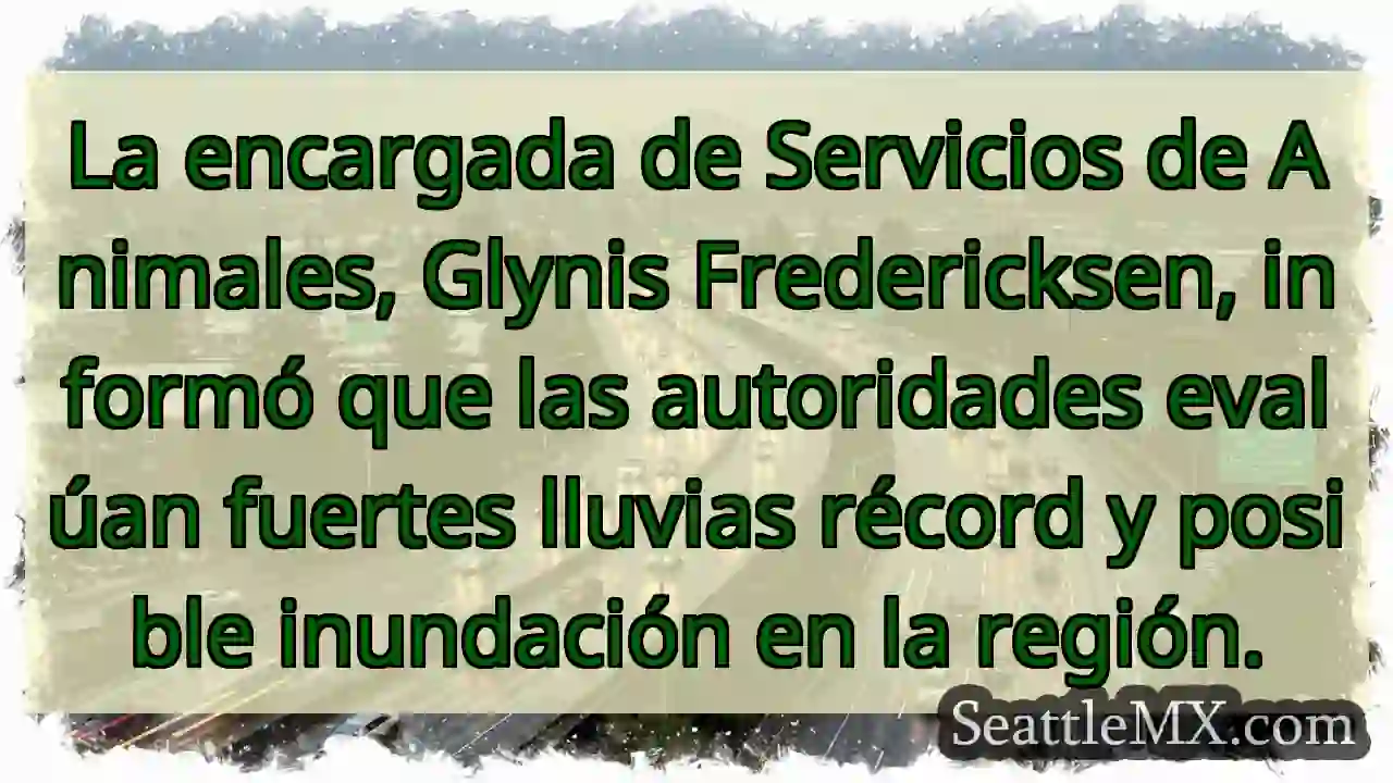 Lluvias récord: ¡Alerta de inundación!