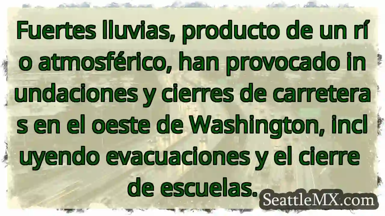 Lluvias torrenciales inundan el oeste de 1 Lluvias torrenciales inundan el oeste de