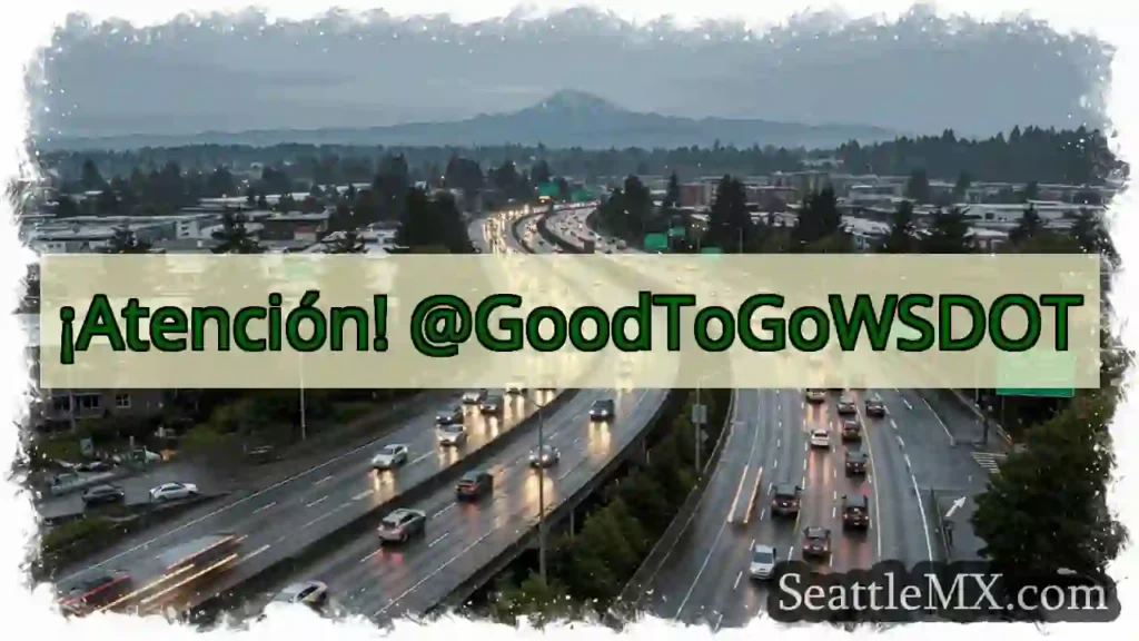 ¡Alerta! @GoodToGoWSDOT