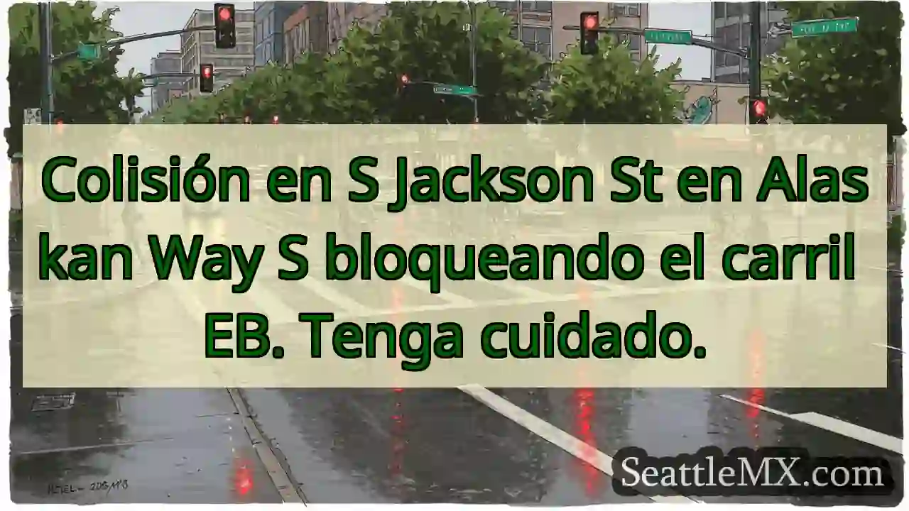 Colisión en S Jackson St en Alaskan Way S