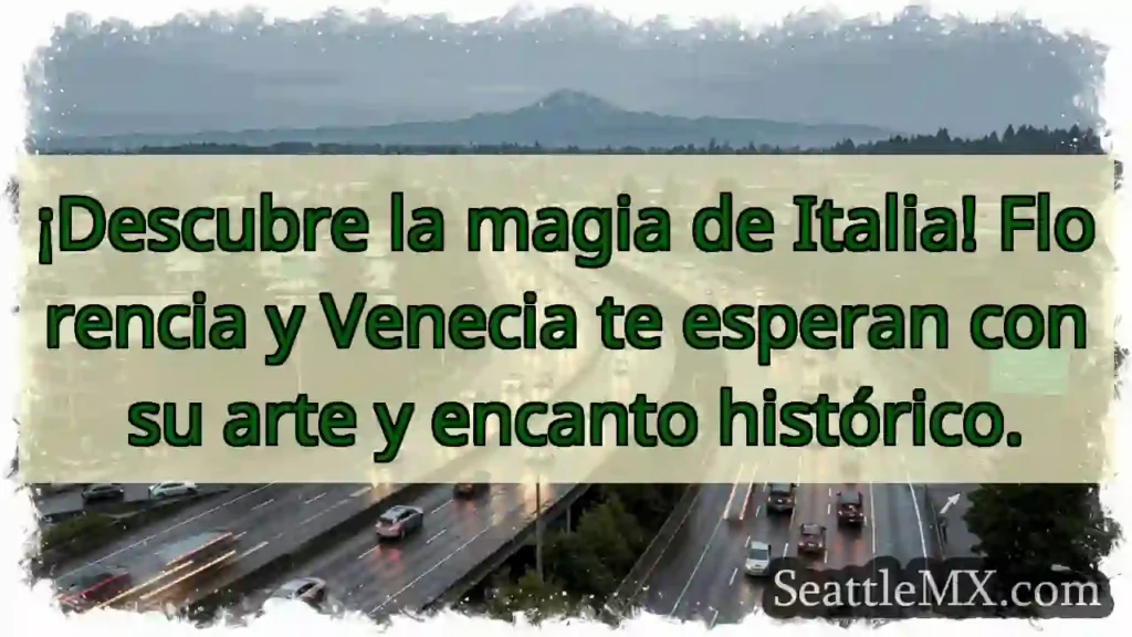 ¡Italia te llama! Arte y encanto histórico.