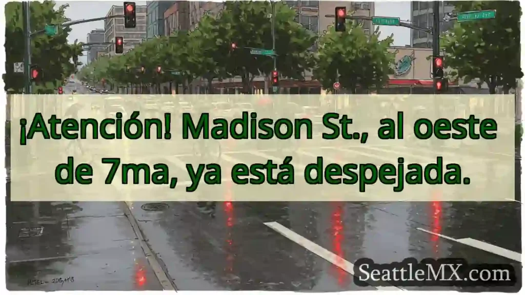 ¡Madison St. liberada! 7ma Oeste.