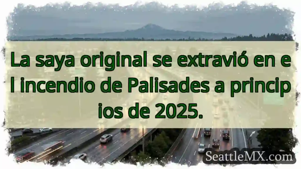 Saya perdida: Incendio Palisades 2025.