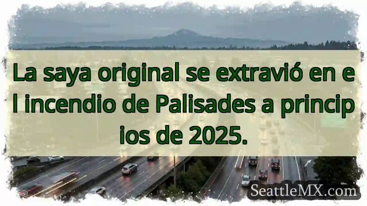 Saya perdida: Incendio Palisades 2025.