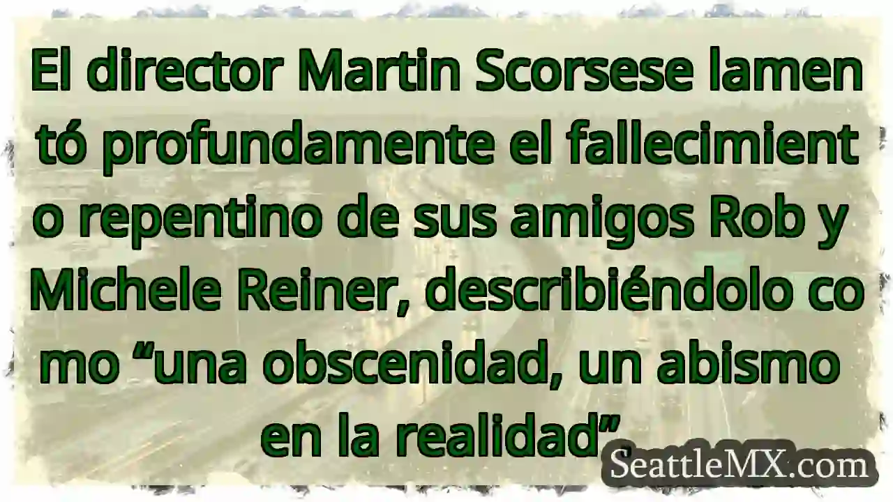 Scorsese: Una pérdida obscena.