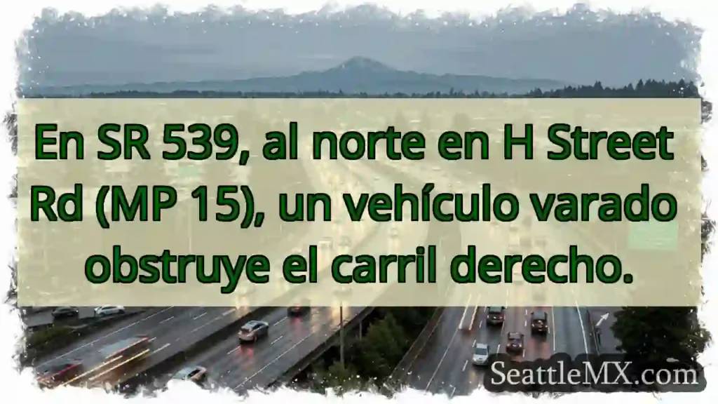 Vehículo varado 🚧 H Street Rd