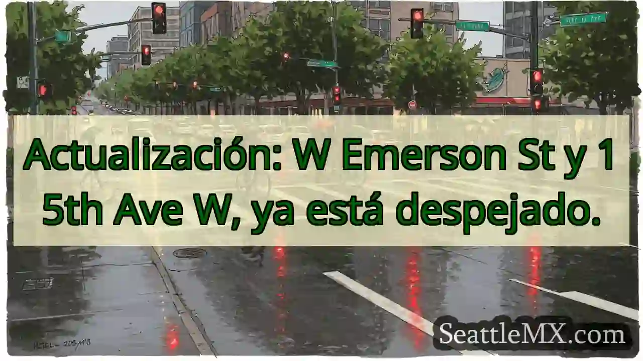 ¡Despejado! W Emerson y 15th Av W