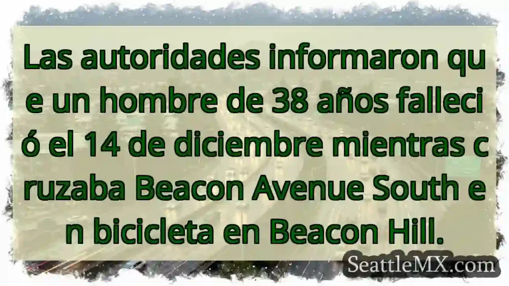 Trágico: Ciclista fallece en Beacon Hill