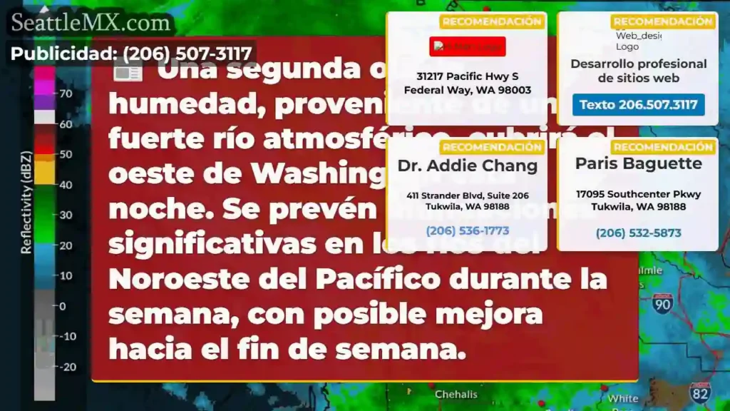 ¡Alerta! Humedad intensa llega al oeste de WA