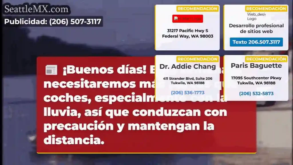 ¡Cuidado! Más barcos, menos coches 🌧️