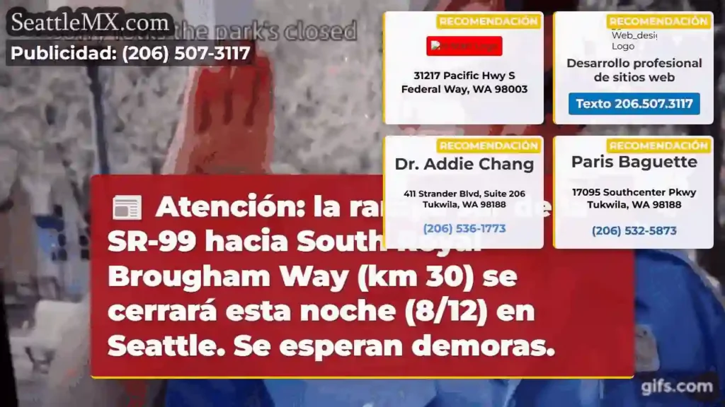 Cierre SR-99 Sur! Demoras esta noche.