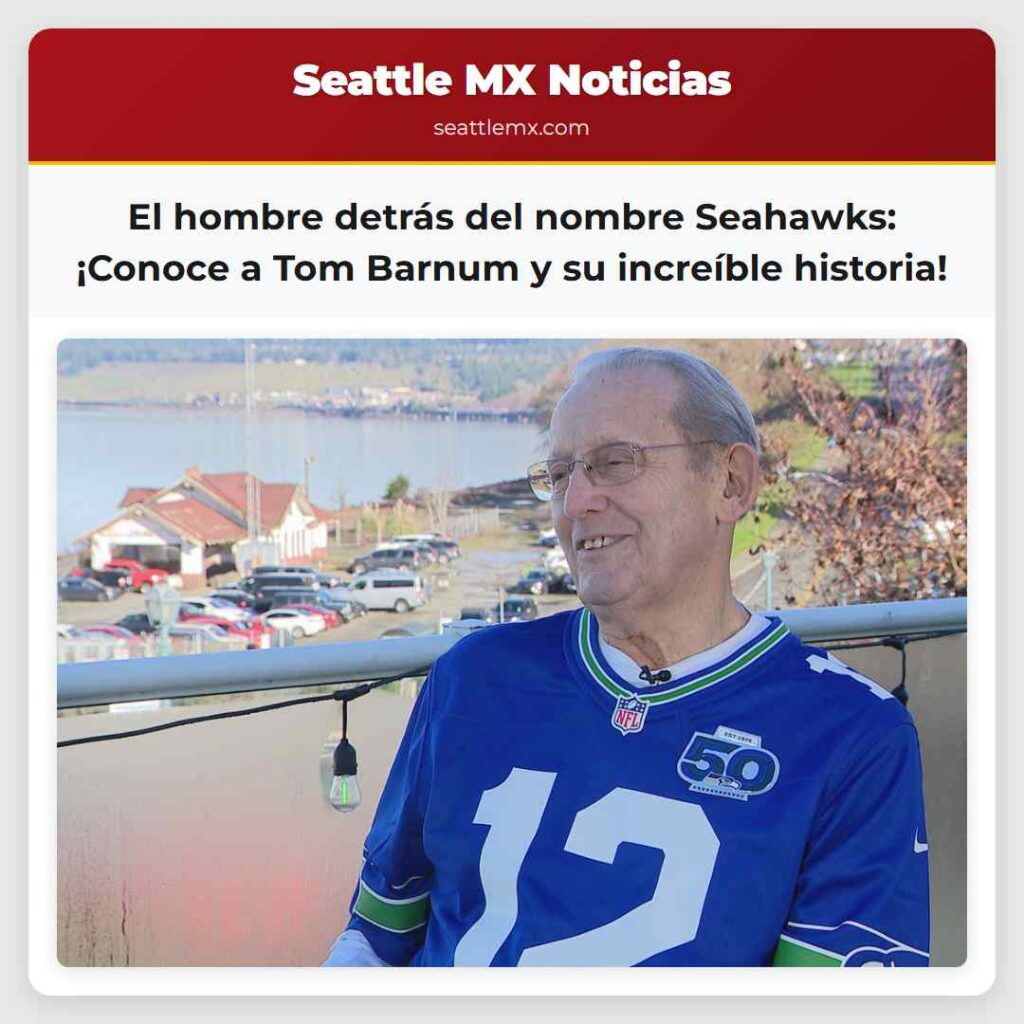 El hombre detrás del nombre Seahawks: ¡Conoce a
