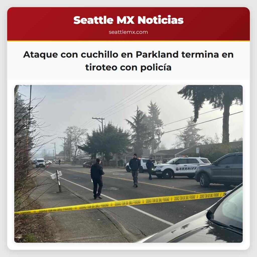 Ataque con cuchillo en Parkland termina en