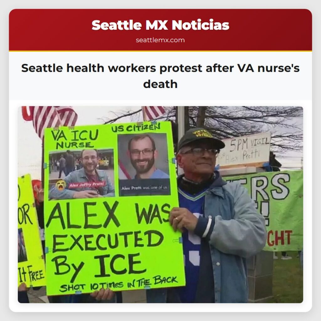Seattle health workers protest after VA nurse's