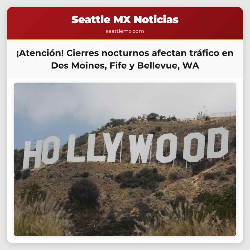 ¡Atención! Cierres nocturnos afectan tráfico en