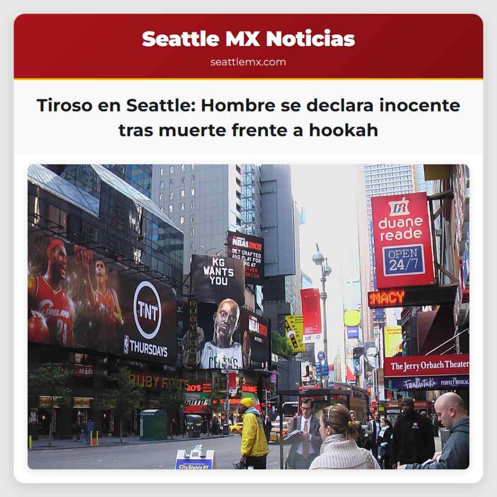 Tiroso en Seattle: Hombre se declara inocente