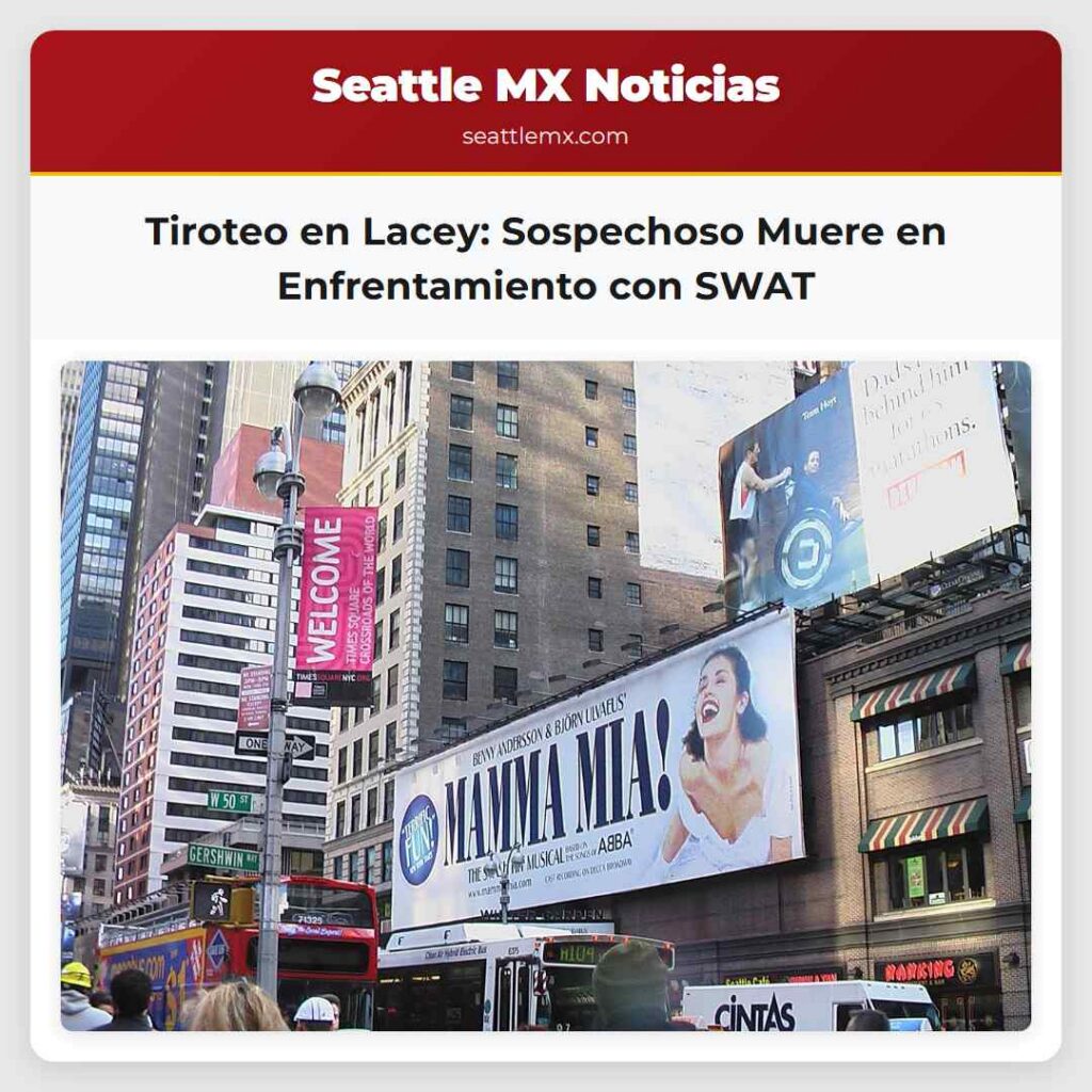 Noticias De Seattle 6 Tiroteo en Lacey: Sospechoso Muere en