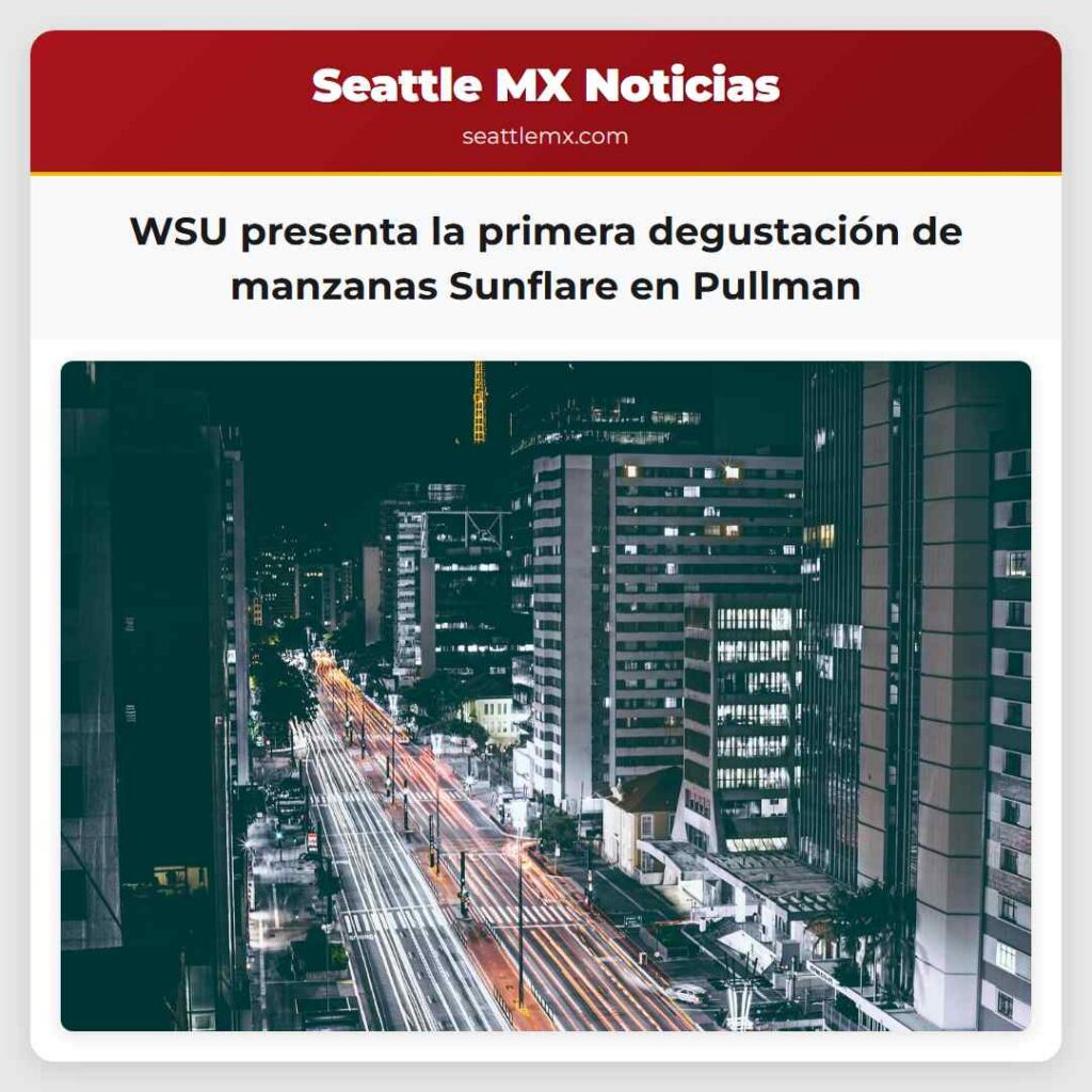 WSU presenta la primera degustación de manzanas