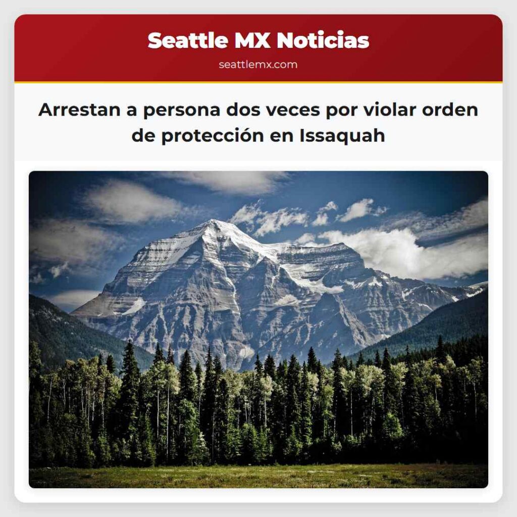 Arrestan a persona dos veces por violar orden de