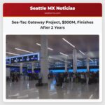 El Proyecto Gateway del Aeropuerto Sea-Tac de $500M Culmina Tras 2 Años