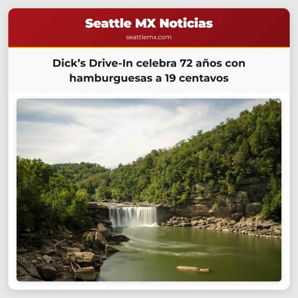 Dick’s Drive-In celebra 72 años con hamburguesas