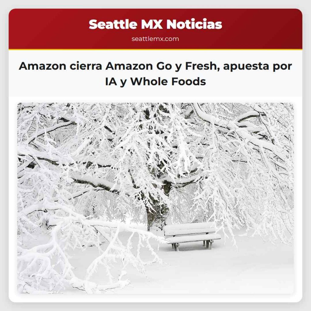 Amazon cierra Amazon Go y Fresh, apuesta por IA y