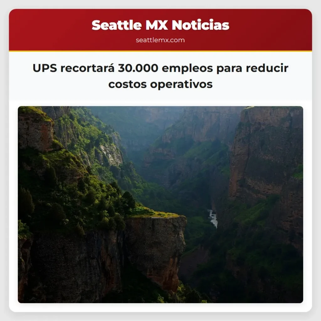 UPS recortará 30.000 empleos para reducir costos