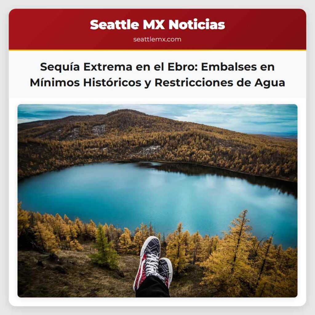 Sequía Extrema en el Ebro: Embalses en Mínimos