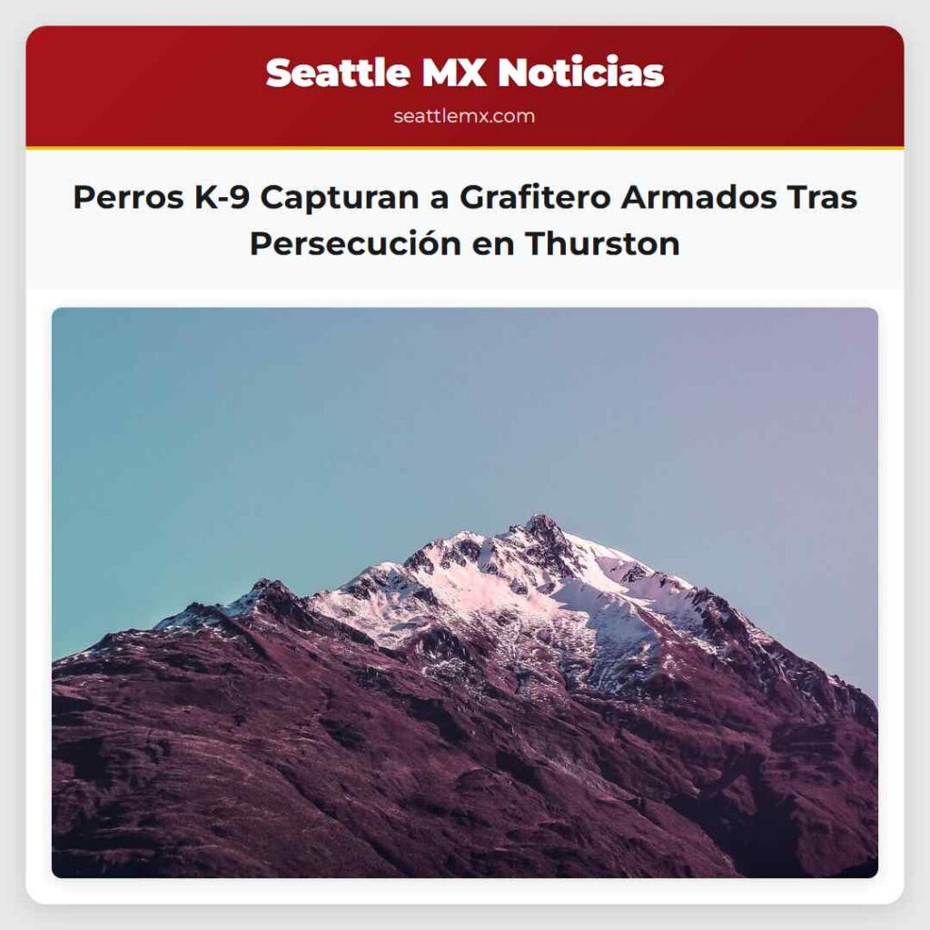 Perros K-9 Capturan a Grafitero Armados Tras