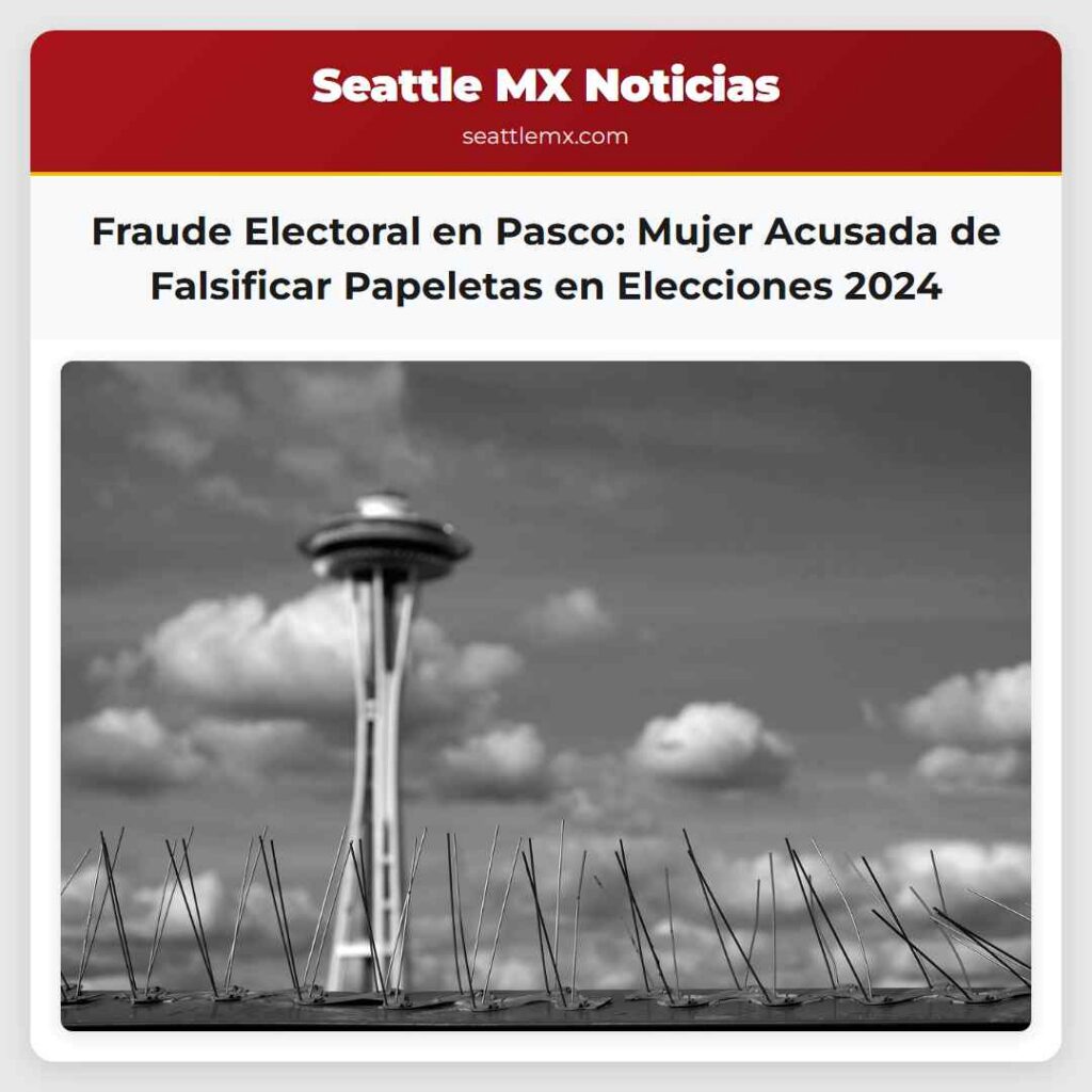 Fraude Electoral en Pasco: Mujer Acusada de