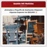 Entradas para los Playoffs de los Seahawks Precios Disparan hasta Casi $20000