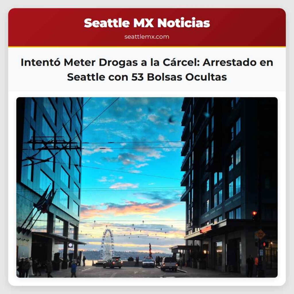 Intentó Meter Drogas a la Cárcel: Arrestado en