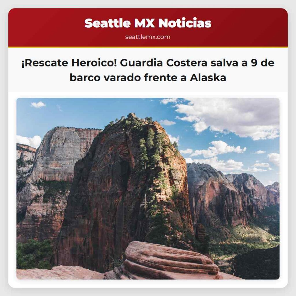 ¡Rescate Heroico! Guardia Costera salva a 9 de