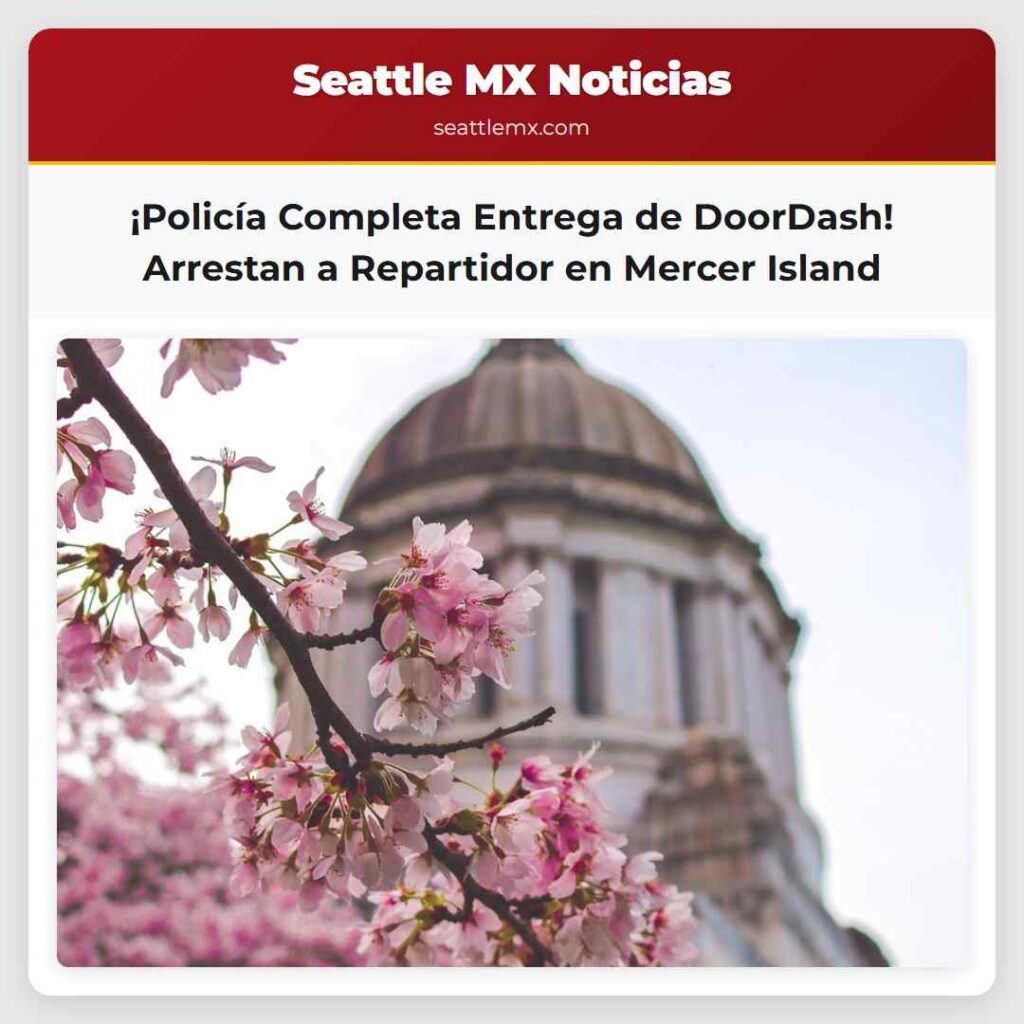 ¡Policía Completa Entrega de DoorDash! Arrestan a