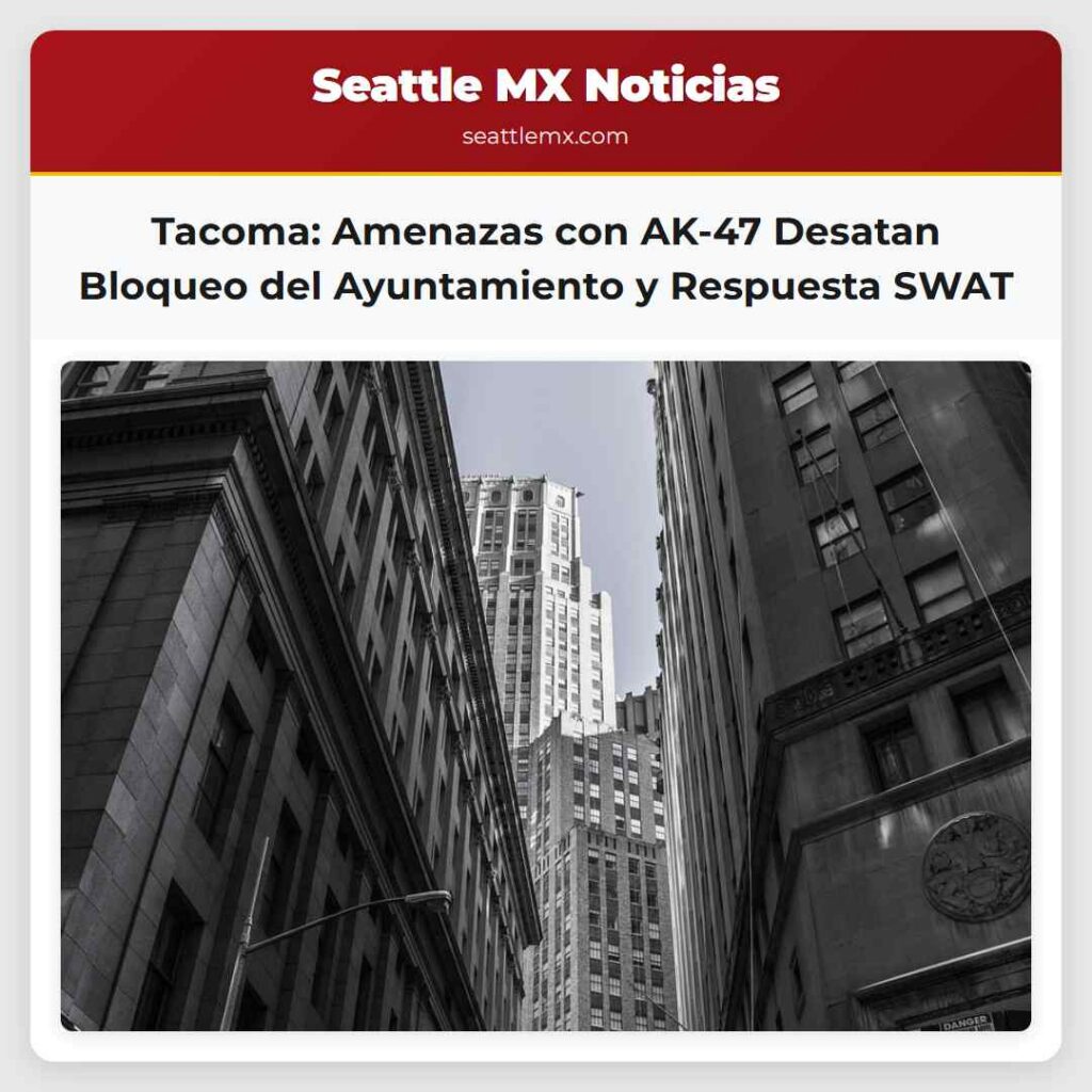 Tacoma: Amenazas con AK-47 Desatan Bloqueo del