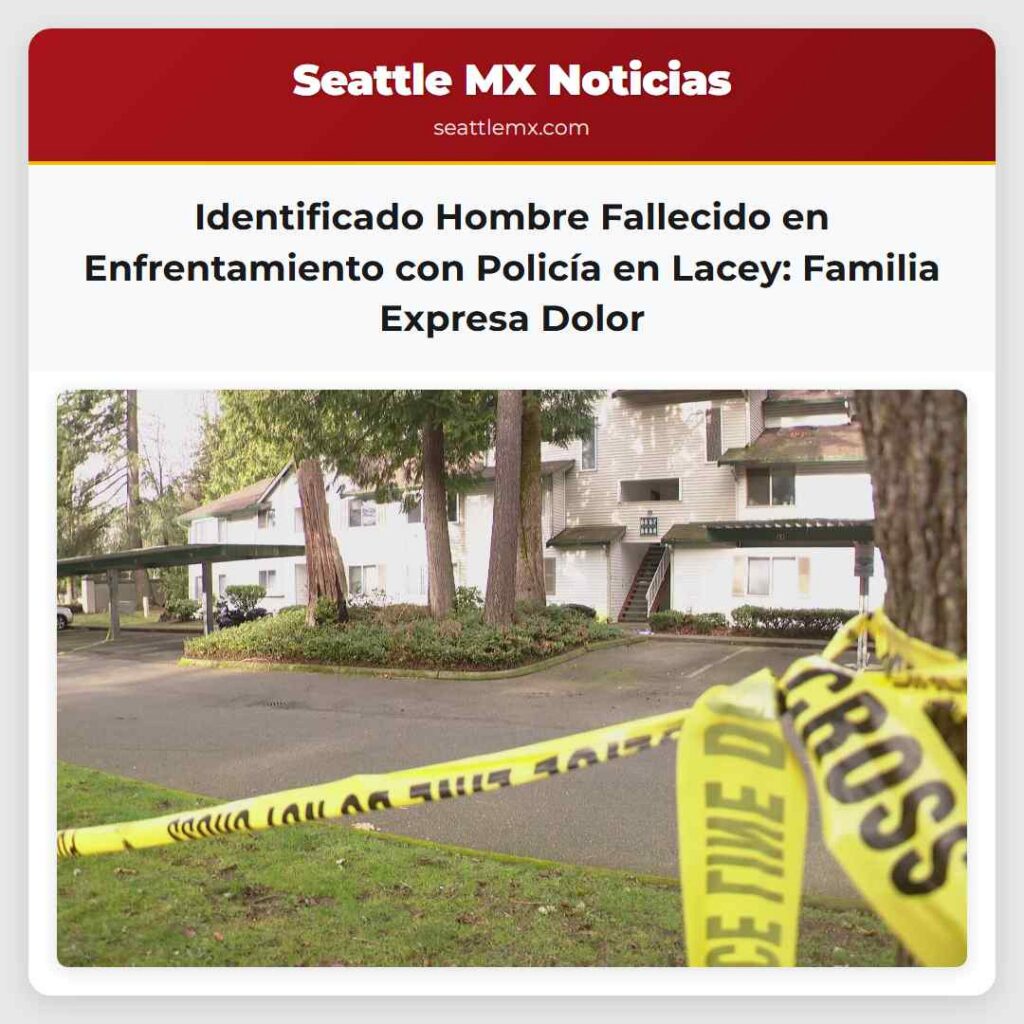 Noticias De Seattle 1 Identificado Hombre Fallecido en Enfrentamiento