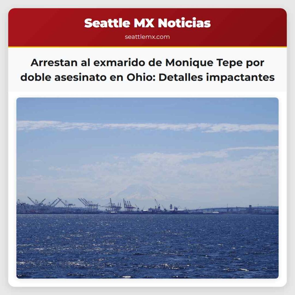 Arrestan al exmarido de Monique Tepe por doble