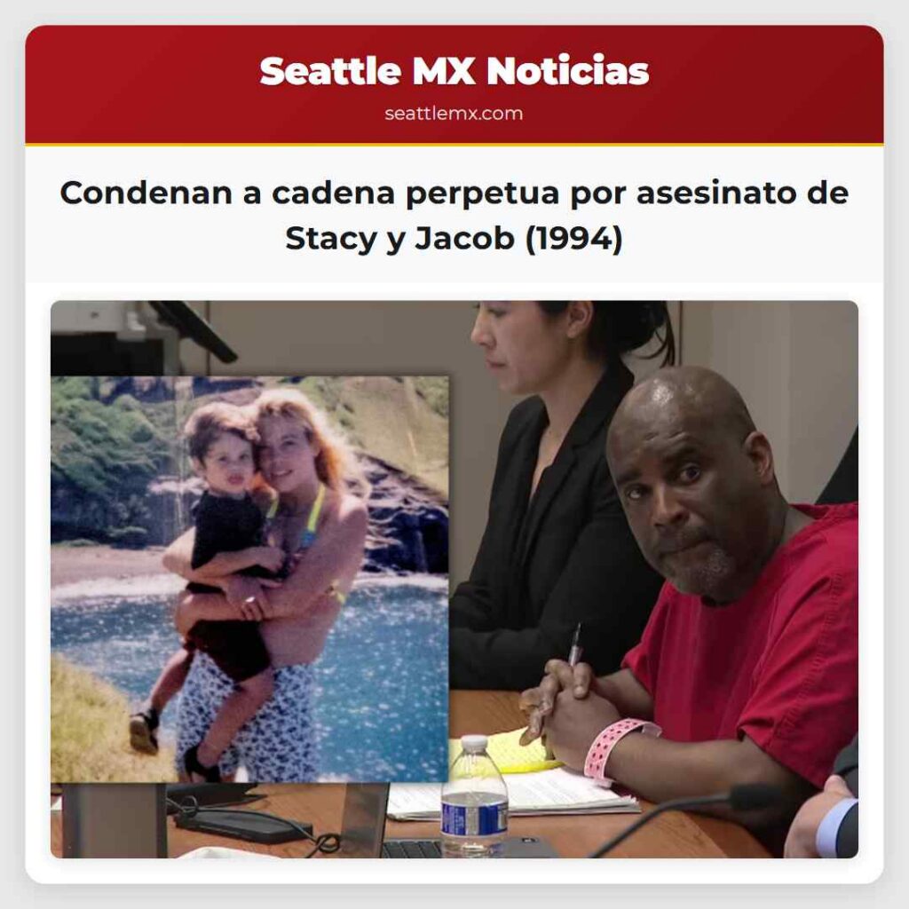 Condenan a cadena perpetua por asesinato de Stacy