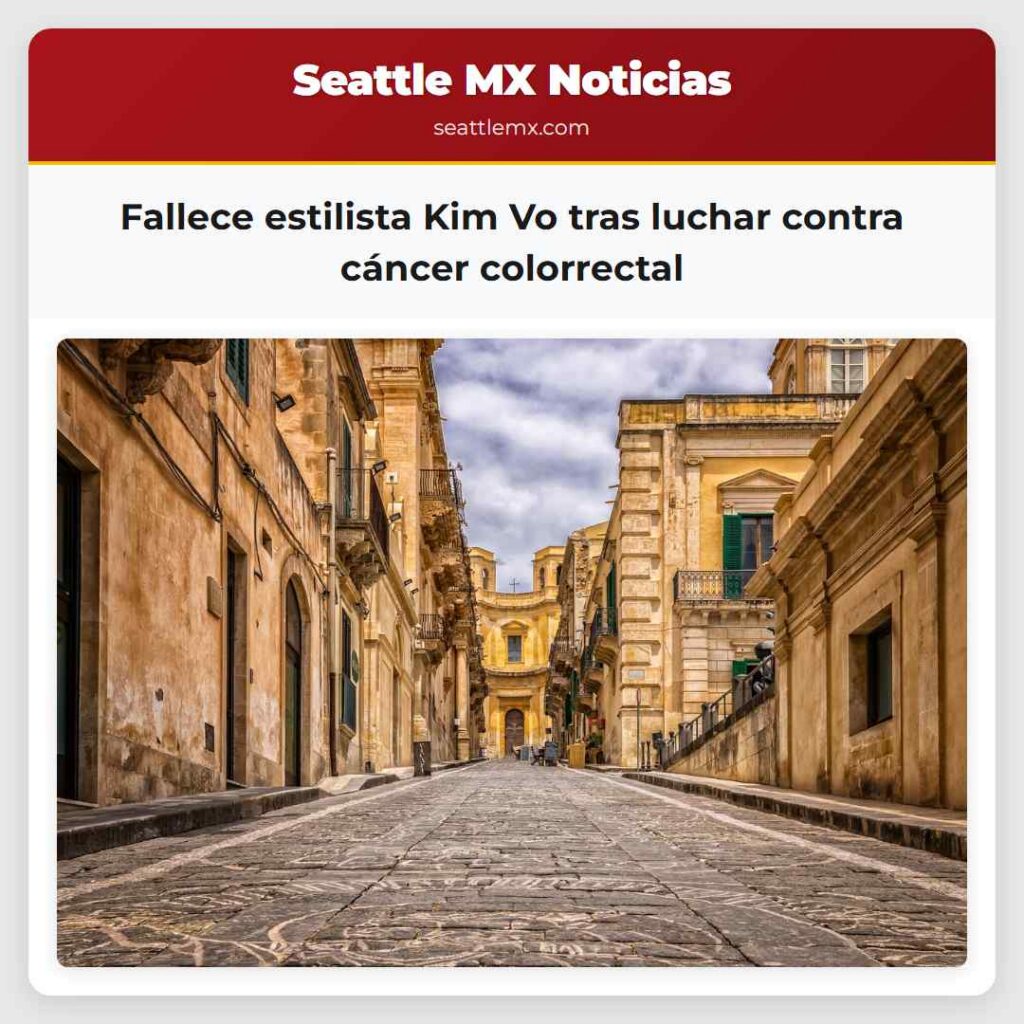 Noticias De Seattle 6 Fallece estilista Kim Vo tras luchar contra