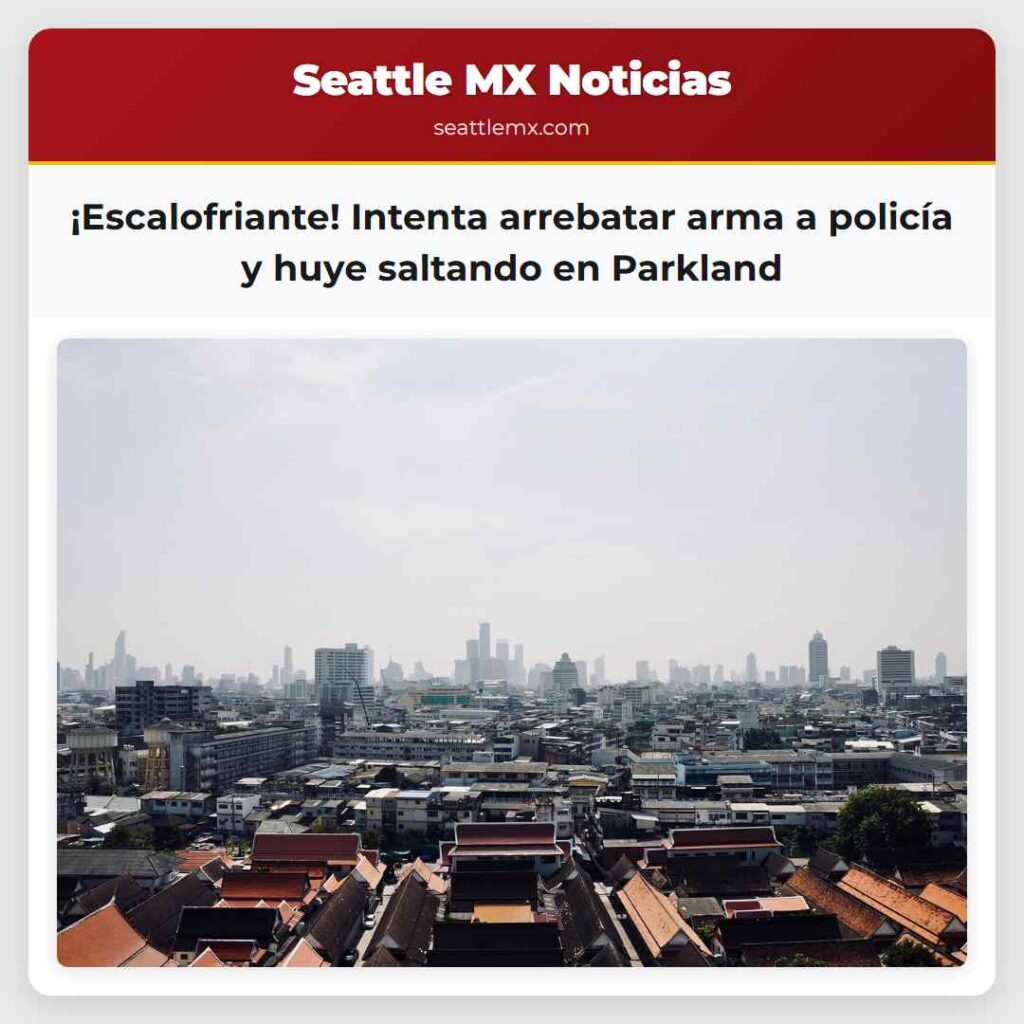 ¡Escalofriante! Intenta arrebatar arma a policía