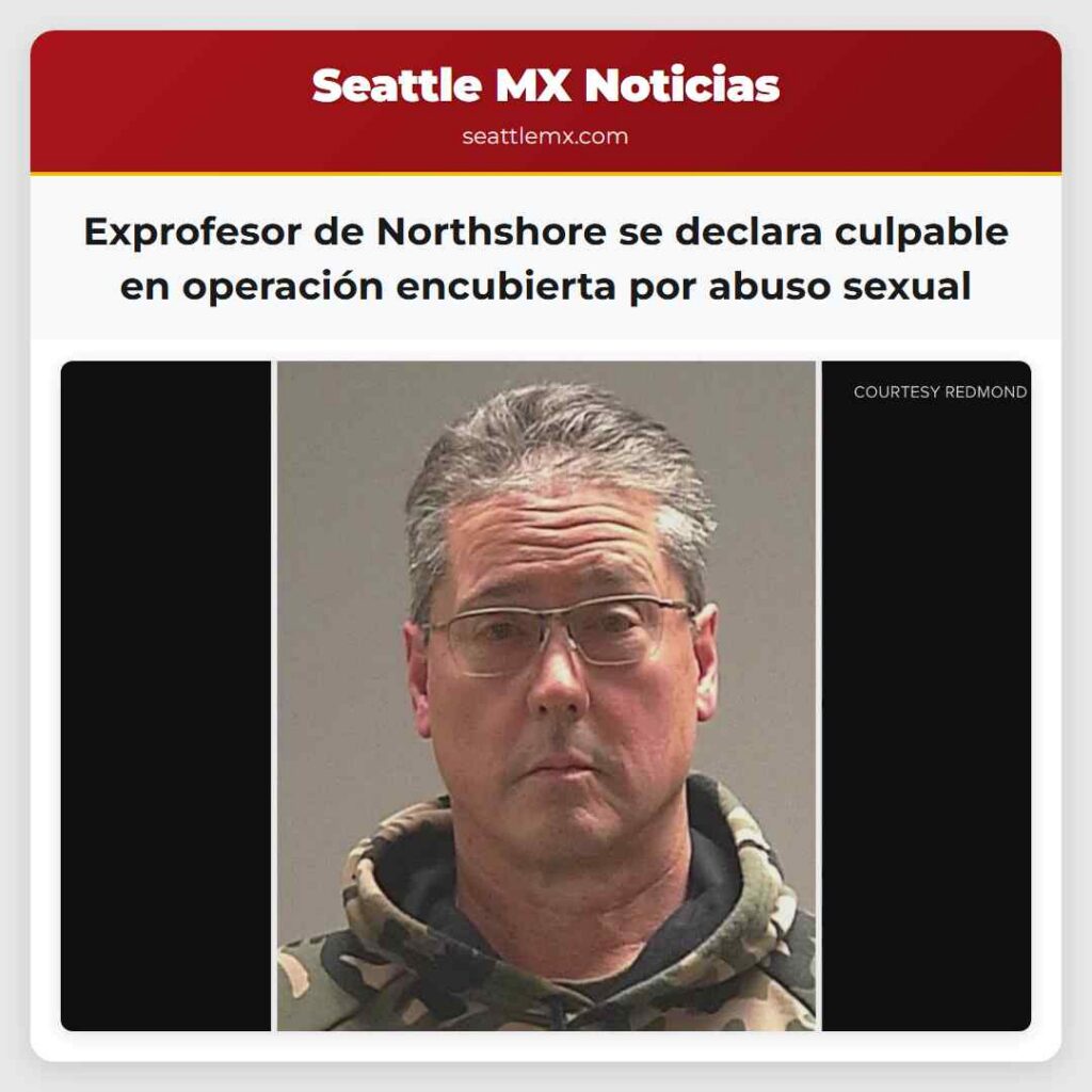 Exprofesor de Northshore se declara culpable en