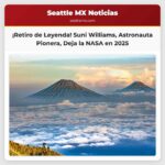 Astronauta Suni Williams anuncia su retiro de la NASA