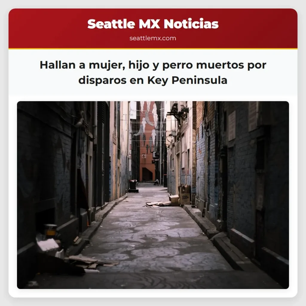 Hallan a mujer, hijo y perro muertos por disparos