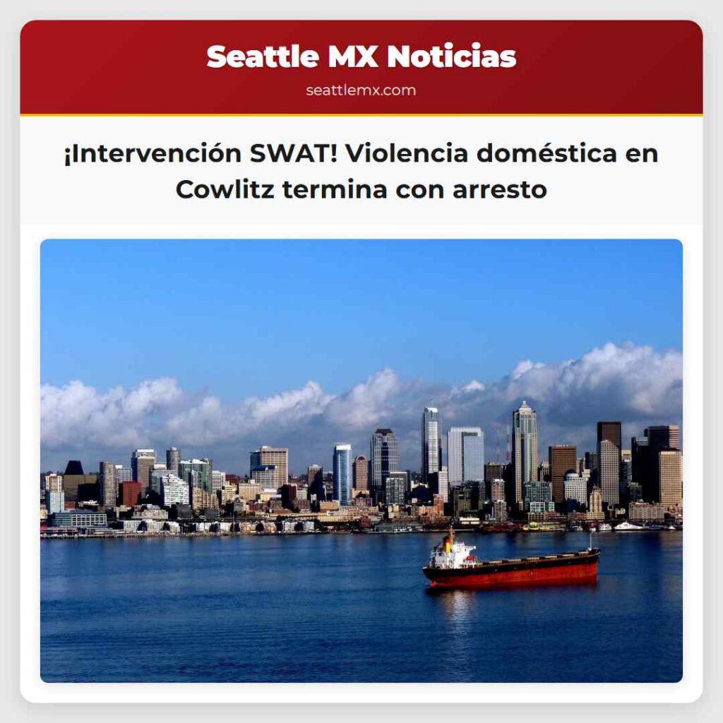 ¡Intervención SWAT! Violencia doméstica en
