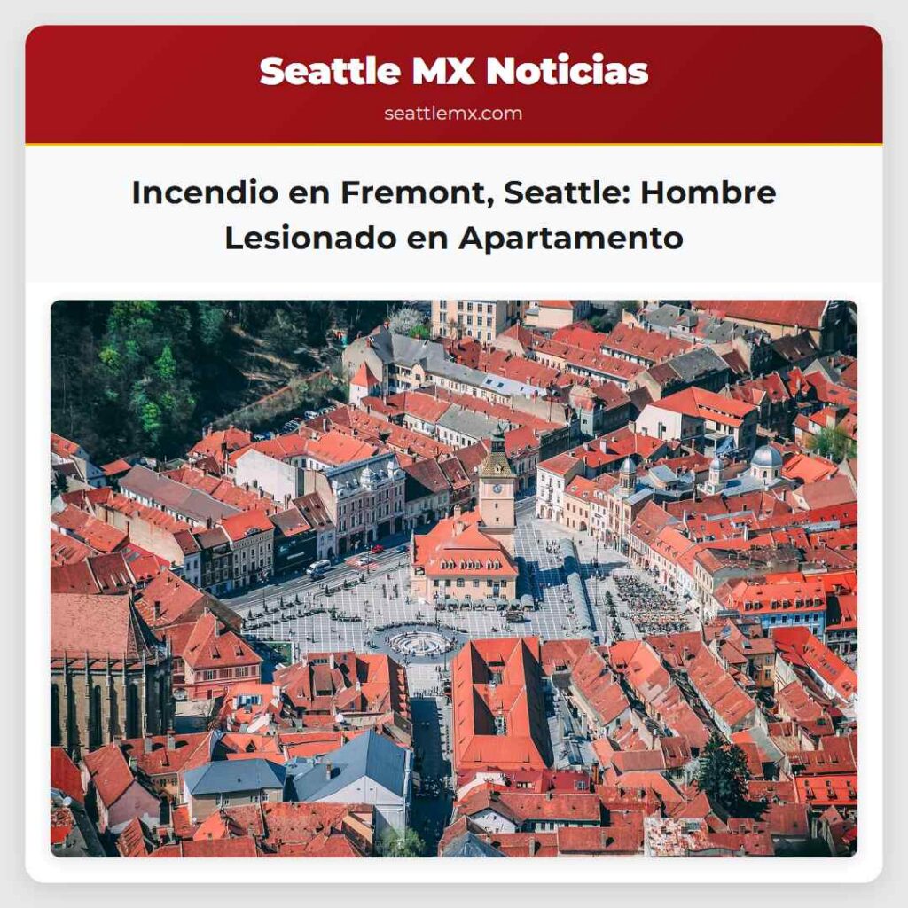 Incendio en Fremont, Seattle: Hombre Lesionado en