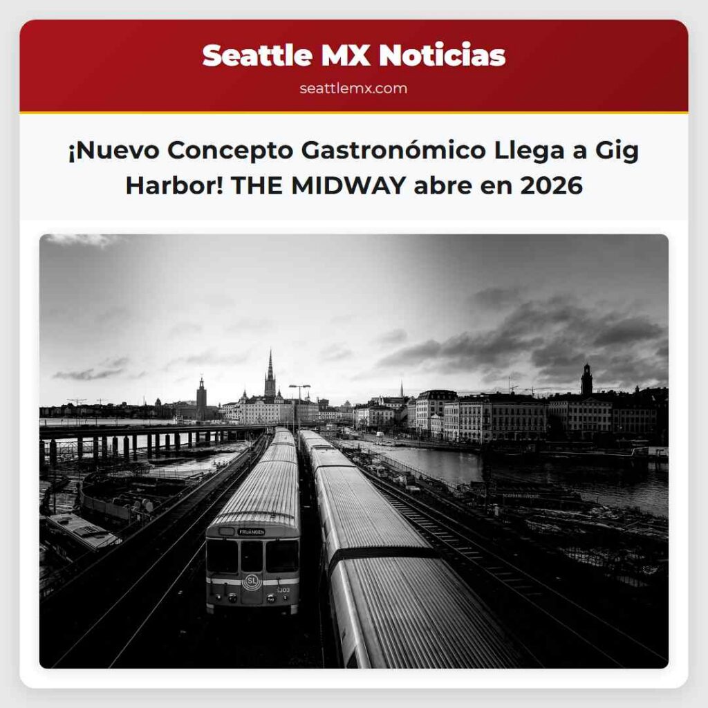 ¡Nuevo Concepto Gastronómico Llega a Gig Harbor!
